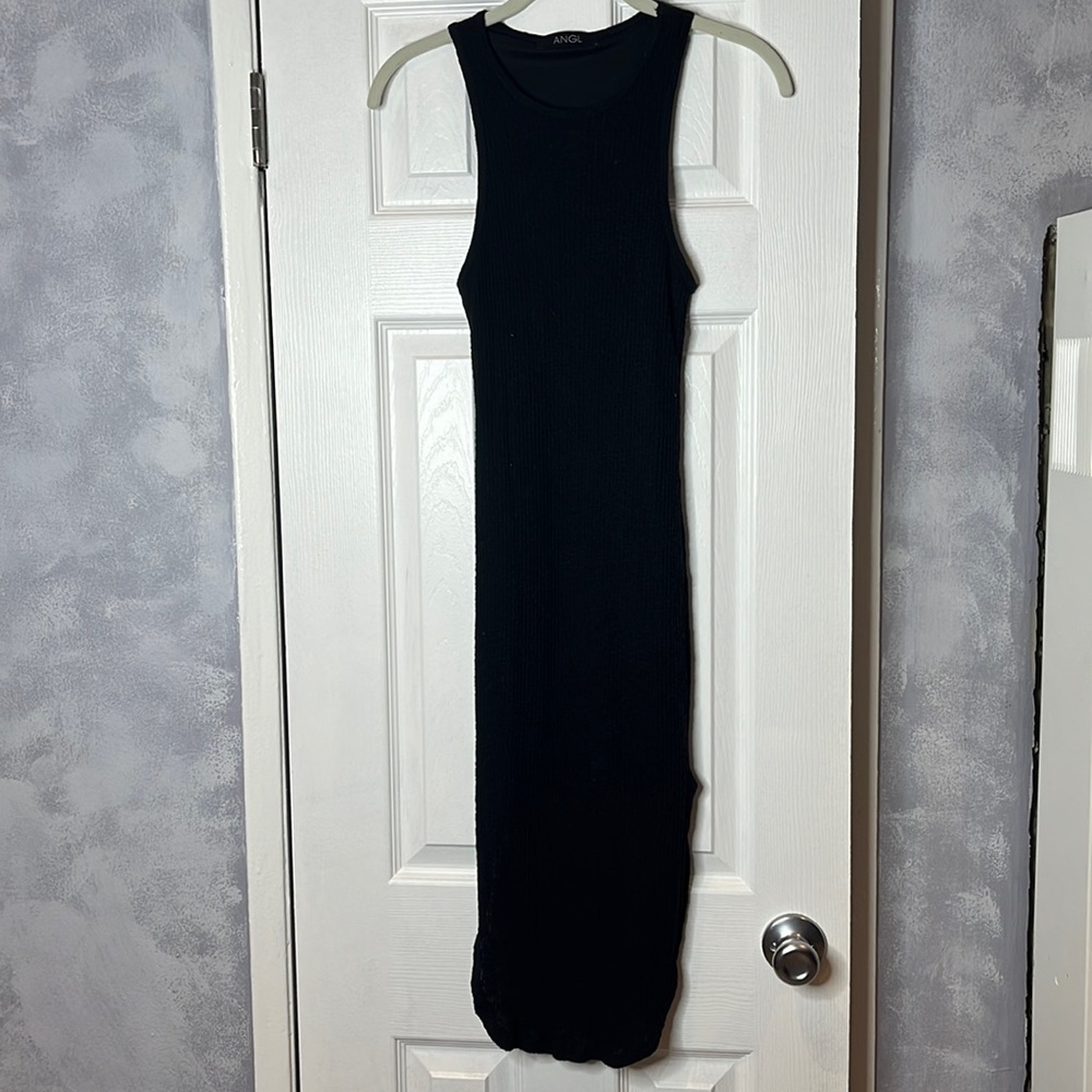ANGL Racerback Rib Dress